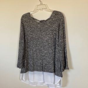 New York and Company Soho Jeans Top L